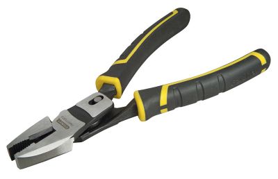 Плоскогубці комбіновані Stanley FatMax Compound Action, до 40% зменшення прикладених зусиль, 215мм