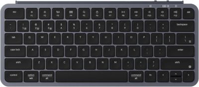 Keychron Клавіатура мембрана Keychron B1 Pro, USB/WL/BT, space gray