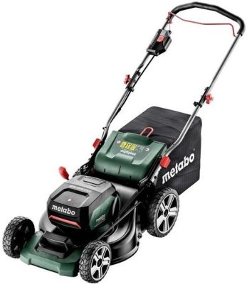 Газонокосарка акумуляторна Metabo RM 36-18 LTX BL 46 2х18В 46см 55л 25-80мм 24.5кг без АКБ та ЗП
