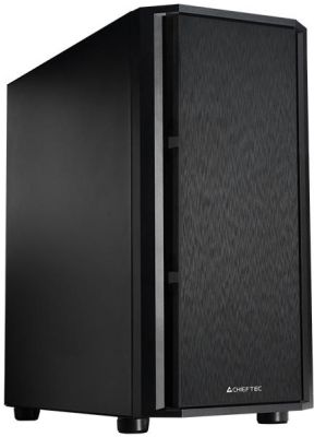 Корпус CHIEFTEC Pro Mini, без БЖ, 1xUSB3.0, 1xUSB2.0, 1xUSB Type-C, 1x120мм, Sound insulated panels,