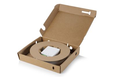 Оптична розетка DIGITUS FTTH 2xLC/APC DX, 30m 4-fiber SM incl.