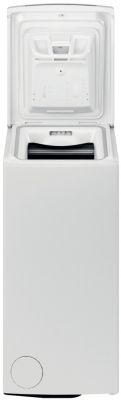 Пральна машина Whirlpool вертикальна, 6кг, 1200, B, 60см, дисплей, інвертор, білий