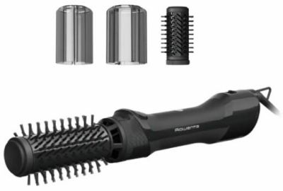 Фен-щітка Rowenta Renewal Brush Active, 1000Вт, 3 режими, іоніз-я, хол. обдув, оберт. насадка, 2 нас