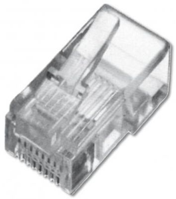 Конектор DIGITUS САТ 3 RJ11, 6P6C, 100шт.