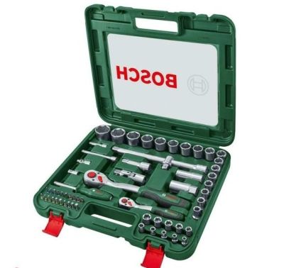 Набір торцевих головок Bosch, 1/2", 1/4" з тріскачкою 60шт