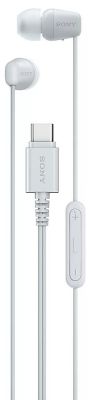 Навушники In-ear Sony IER-EX15C USB-C, Mic, Білий