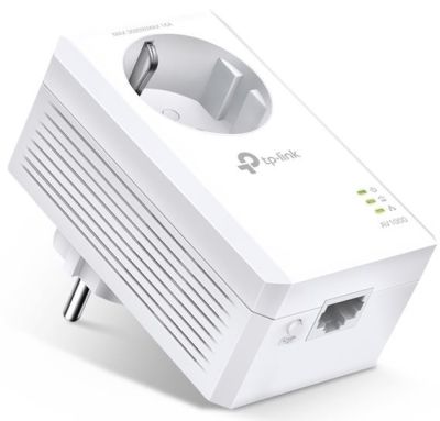 Адаптер Powerline TP-LINK TL-PA7017P AV1000, 1xGE, Розетка