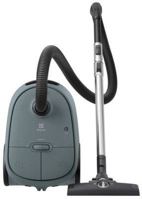 Пилосос Electrolux мішковий, 750Вт, 3.5л, HEPA12, s-bag, 3 насадки, зелений