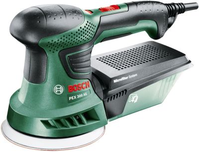 Шліфмашина ексцентрикова Bosch PEX 300 AE 200Вт 125мм 4000-24000об/хв 1.5кг
