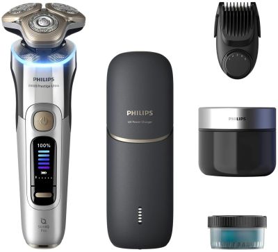 Бритва електр. Philips Series i9000 Prestige Ultra,  бритв.головок-3, Li-Ion, сух.+волог., індикатор