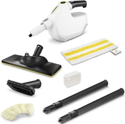 Пароочисник Karcher SC 1 Multi &amp; Up, 1300Вт, 200мл, білий
