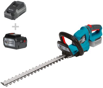Кущоріз акумуляторний Konner&amp;Sohnen KS HT-20V 20В акб 1х4А·год 55см крок різу 16мм 2.5кг