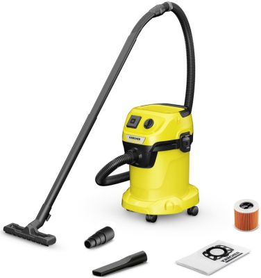 Пилосос професійний Karcher WD 3 P V-17/4/20 1000Вт розетка 220В контейнер 17л 4.86кг