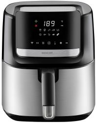 Мультипіч Sencor Vita Fryer, 1600Вт, чаша-6,5л, сенсорне керув., 10 програм, пластик, нерж. сталь-чо